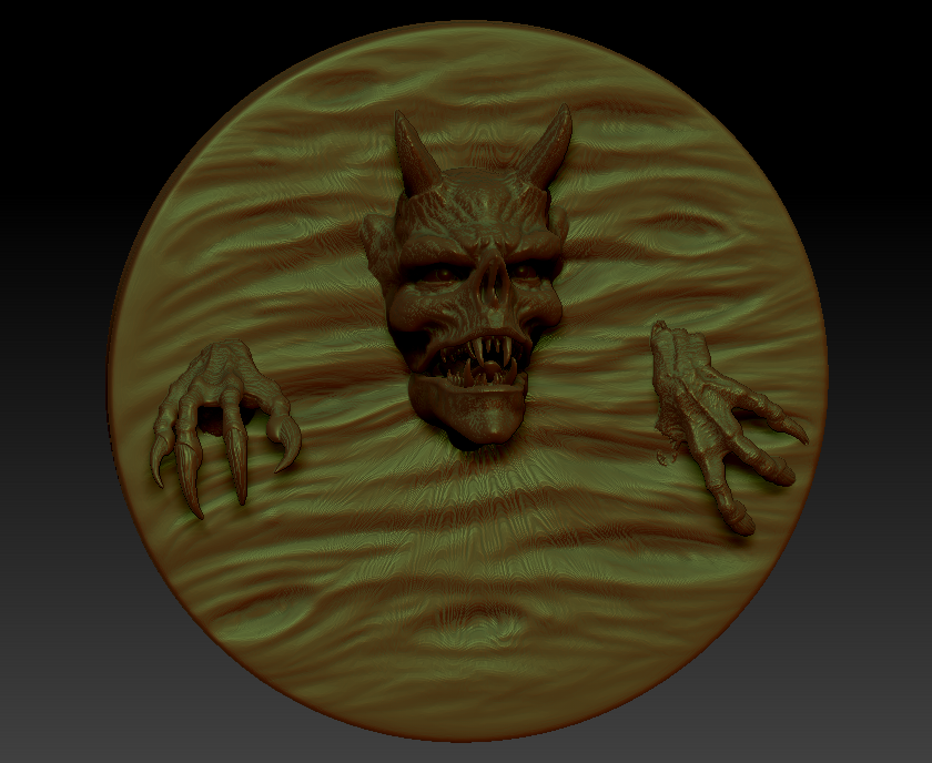 Nurgle Demon Objective marker